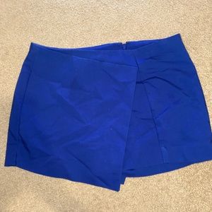 blue envelope skirt